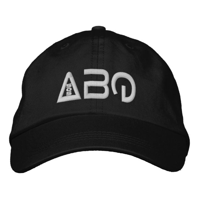 ABQ 505 EMBROIDERED BASEBALL CAP (Front)