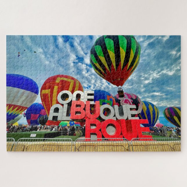 ABQ Balloon Festival Jigsaw Puzzle (Horizontal)