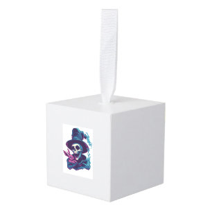 Abra-Cadabra Bones � Funny Magic Skull Cube Ornament