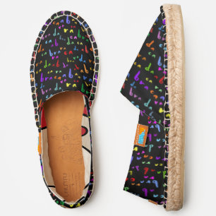 Abracadabra Colorful Pattern Espadrilles
