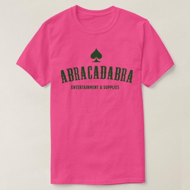 Abracadabra Entertainment Supplies T-Shirt (Design Front)