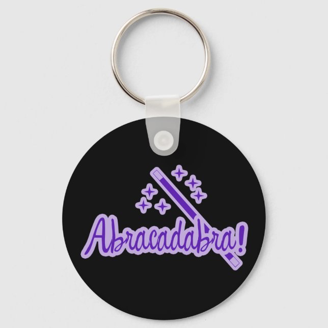 Abracadabra Keychain (Front)