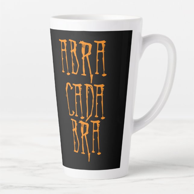 Abracadabra Latte Mug (Right)