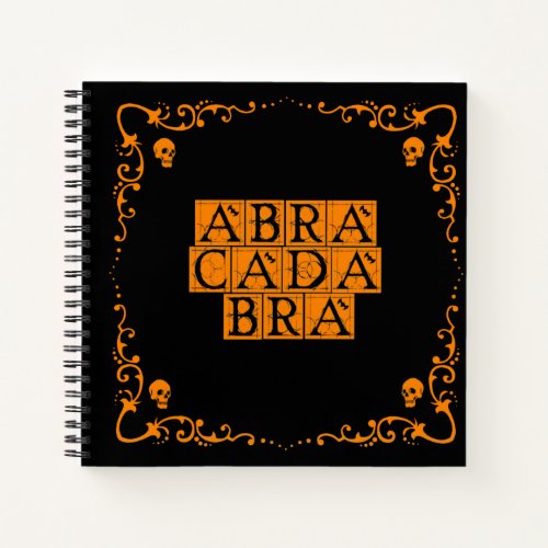 Abracadabra Magic Word Notebook