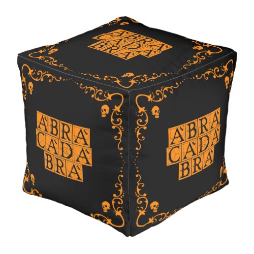 Abracadabra Magic Word Pouf