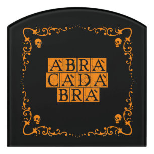 Abracadabra Magic Word Sign