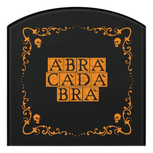 Abracadabra Magic Word Sign