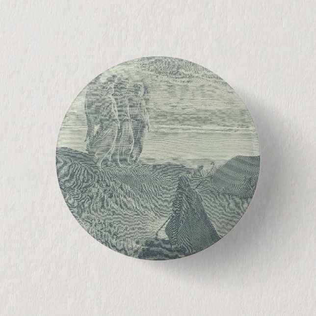 Abraham and the Three Angels Button (Front)