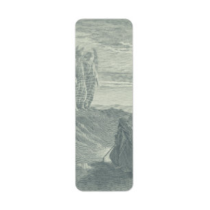 Abraham and the Three Angels Label