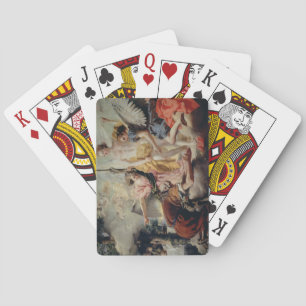 Abraham and the Three Angels Poker Cards