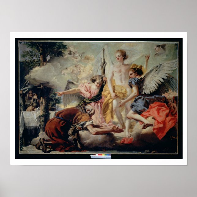 Abraham and the Three Angels Poster (Front)