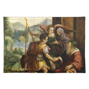 Abraham Dismisses his Son Ishmael by Jan Soens Placemat