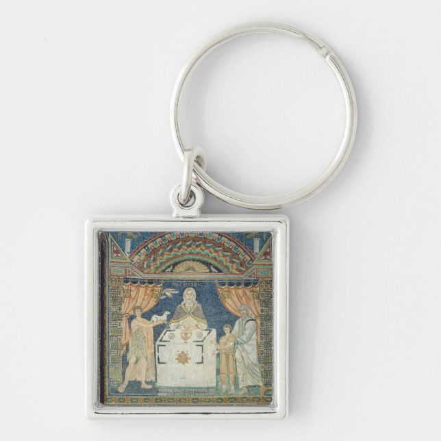 Abraham, Isaac and Melchisedech Keychain (Front)