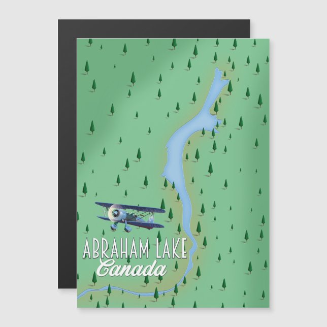 Abraham Lake, canada (Front/Back)