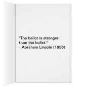 Abraham Lincoln  (Inside (Right))