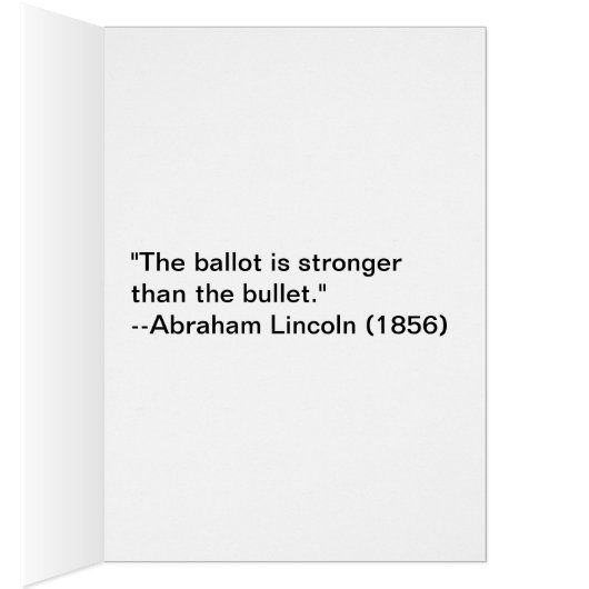 Abraham Lincoln  (Inside (Right))
