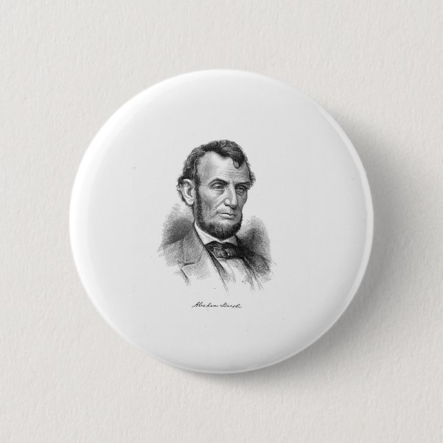 Abraham Lincoln 10 Button (Front)