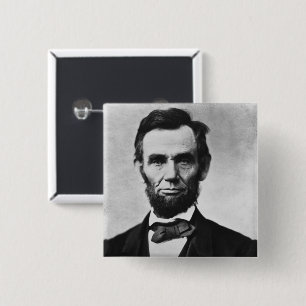 Abraham Lincoln: 16th President of America Button