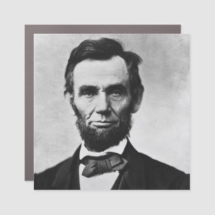 Abraham Lincoln: 16th President of America Car Magnet