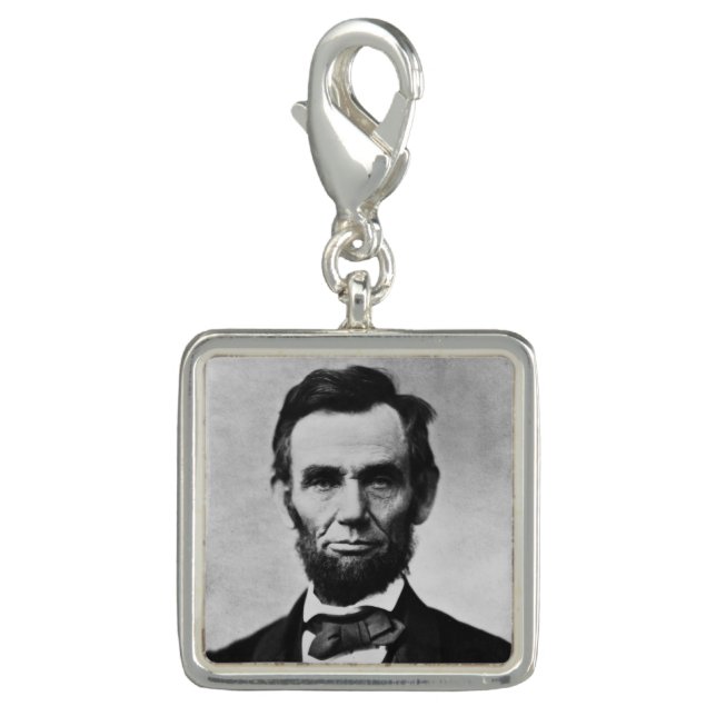 Abraham Lincoln: 16th President of America Charm (Front)