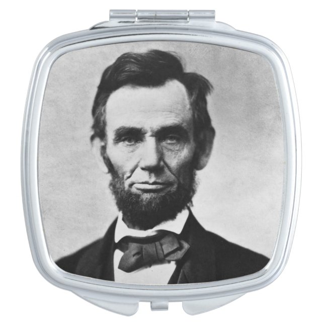 Abraham Lincoln: 16th President of America Compact Mirror (Front)