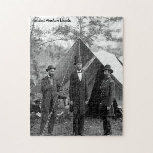 Abraham Lincoln 16th President of America. Jigsaw Puzzle