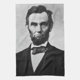 Abraham Lincoln: 16th President of America Kitchen Towel