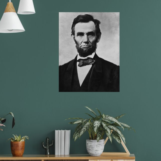 Abraham Lincoln: 16th President of America Poster (Living Room 1)