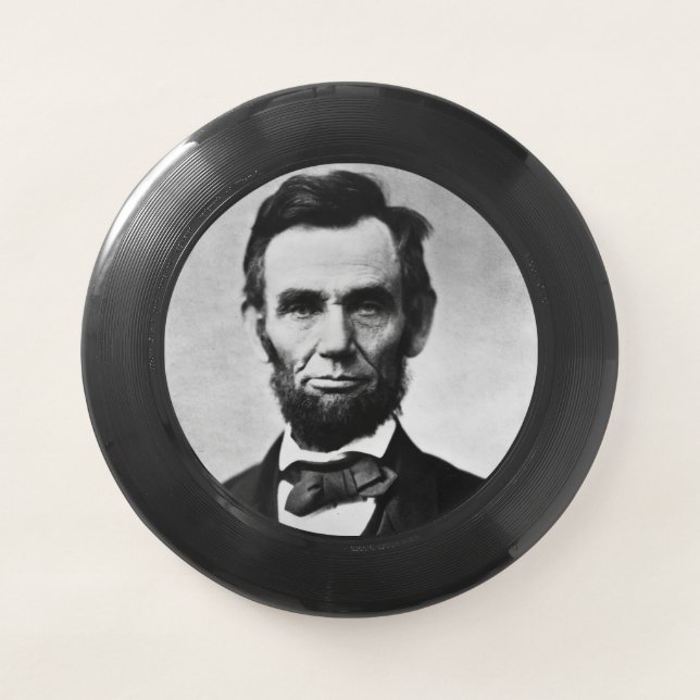 Abraham Lincoln: 16th President of America Wham-O Frisbee (Front)
