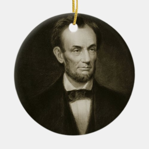 Abraham Lincoln 16th President of the United Stat Ceramic Ornament