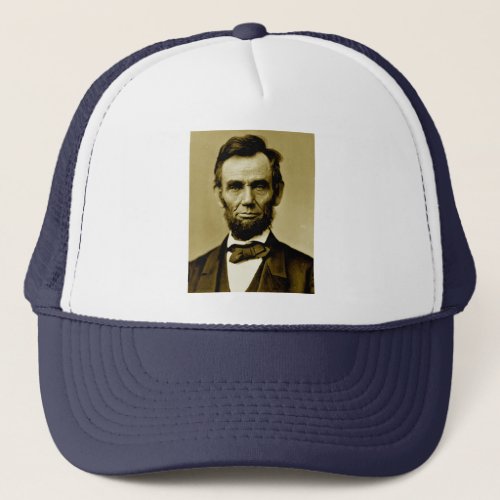 Abraham Lincoln 16th US President Trucker Hat