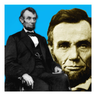 Abraham Lincoln 3 and 4 Photo Print