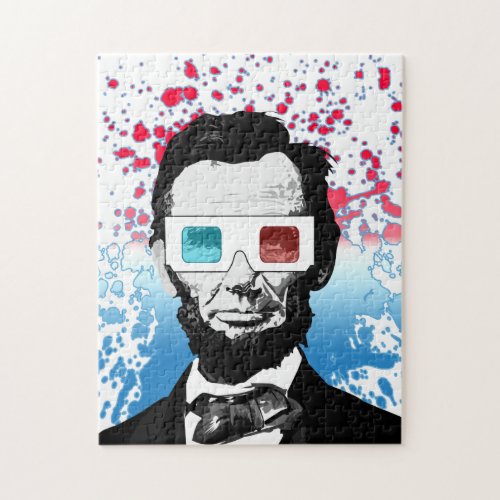 Abraham Lincoln _ 3D Jigsaw Puzzle