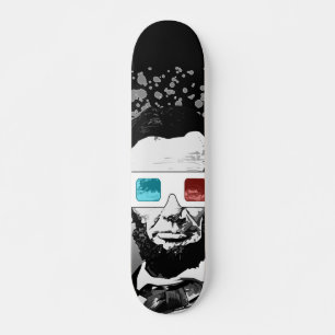 Abraham Lincoln - 3D Skateboard