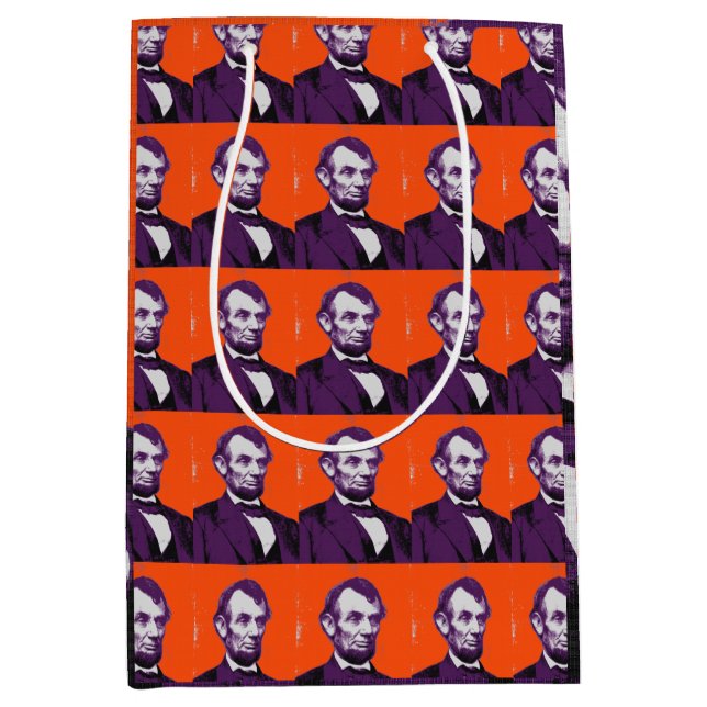 Abraham Lincoln alt  Medium Gift Bag (Front)