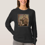 Abraham Lincoln And &quot;dixie&quot; His Cat T-shirt at Zazzle