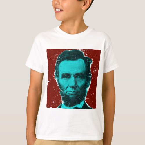 Abraham Lincoln Art Shirt__Unique Design T_Shirt