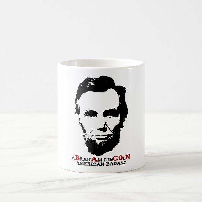 Abraham Lincoln Bacon Mug (Center)