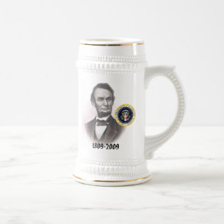 Abraham Lincoln Bicentennial Commemorative Beer Stein