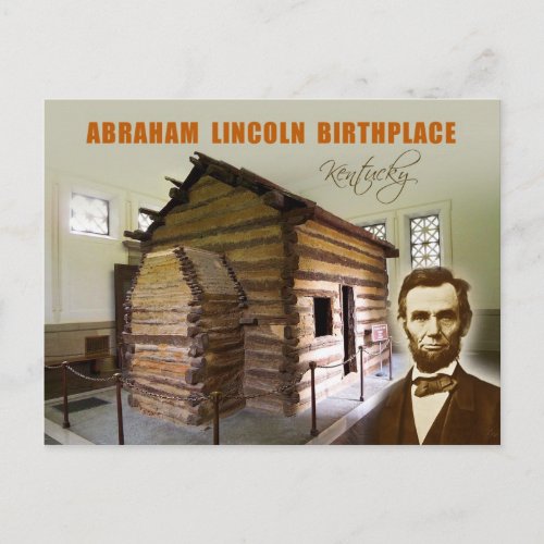 Abraham Lincoln Birthplace NHP Kentucky Postcard