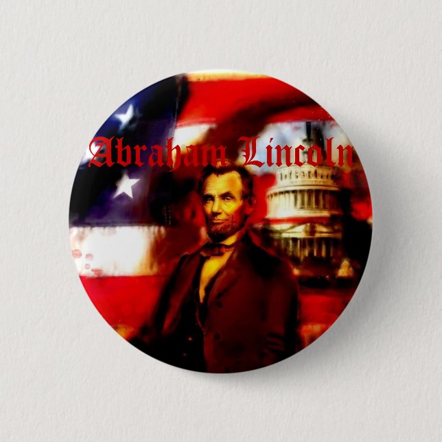 Abraham Lincoln Button (Front)