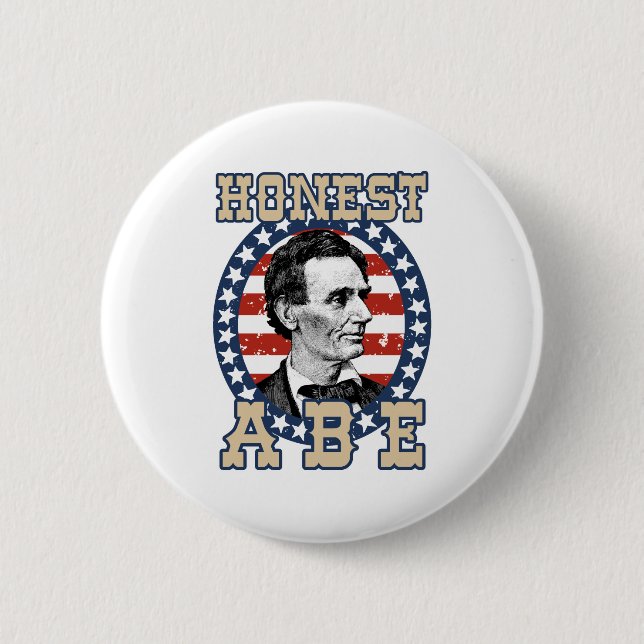 Abraham Lincoln Button (Front)