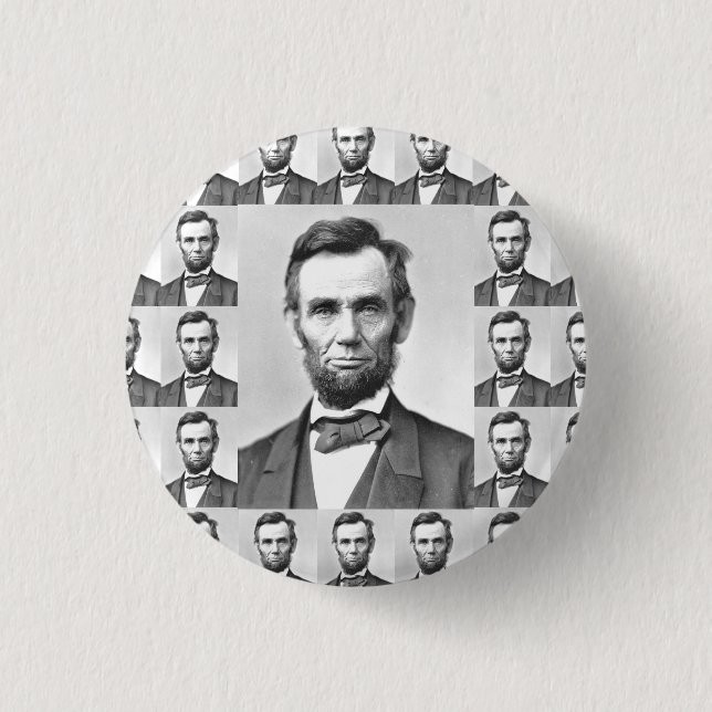 Abraham Lincoln Button (Front)