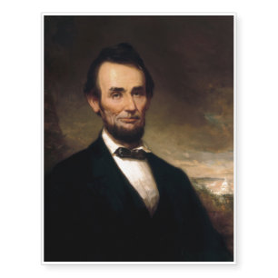Abraham Lincoln by George H Story Temporary Tattoos