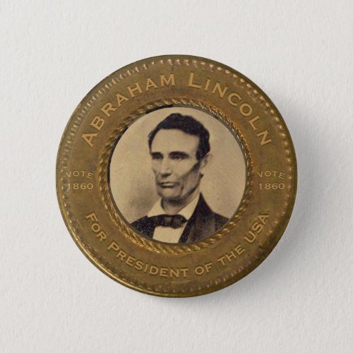 Abraham Lincoln Campaign Button