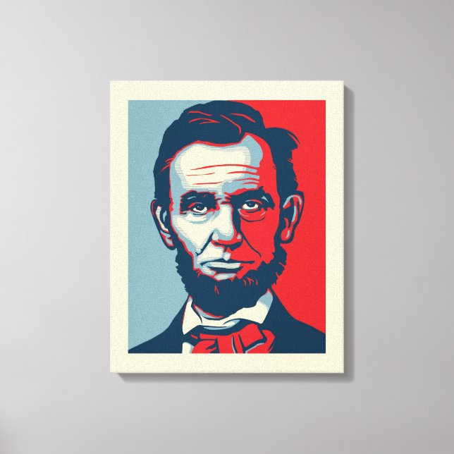 Abraham Lincoln Canvas (Front)