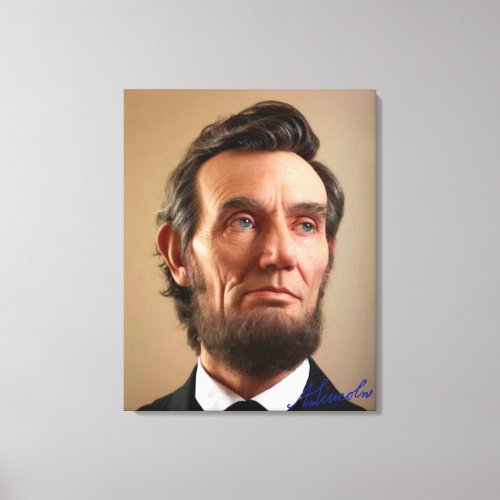 Abraham Lincoln Canvas Print