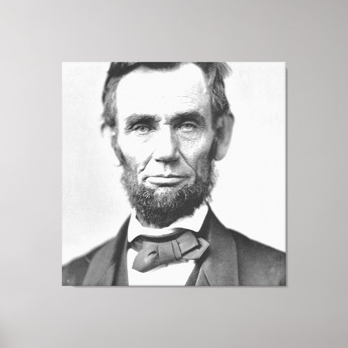 Abraham Lincoln   Canvas Print