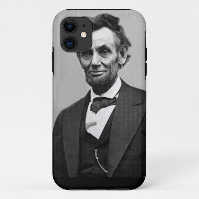 Abraham Lincoln Case-Mate iPhone Case (Back)