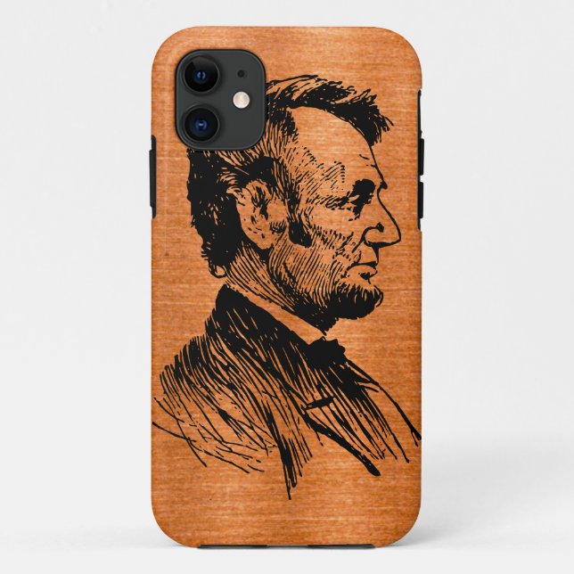 Abraham Lincoln Case-Mate iPhone Case (Back)